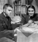 Аксенов_3_студент Василий Аксенов, Евгения Гинзбург и Антон Вальтер. Магадан 1950