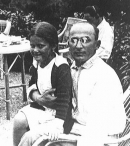 Л. П. Берия и дочь И. В. Сталина