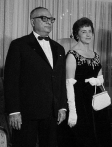 БЕТАНКУР Белло Ромуло Э. со своей первой женой, 16 декабря 1961 г.