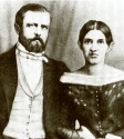 БИСМАРК Отто фон с супругой