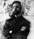 Портрет работы Михаила Врубеля