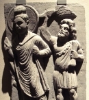 Гаутама Будда и его защитник Ваджрапан