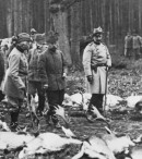 Кайзер Вильгельм и император Николай II на охоте