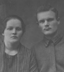 Зинаида Афанасьевна и Филипп Иванович Голиковы. Новосибирск. 1924 г.