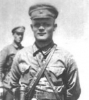 Командир 95-го стрелкового полка 32-й стрелковой дивизии Ф.И. Голиков. Лагерь Татищево под Саратовом. 1933 г.