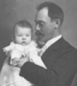 Август Гейзенберг - с сыном Вернером