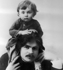 Максим Горький с сыном Максимом.