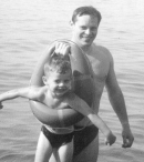 С сыном Андреем, 1963 год