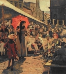 Рынок в Банска-Быстрице (1890)