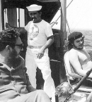 Че_5_с Фиделем Кастро на рыбалке, 1960