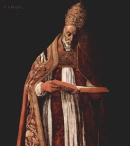 Папа Григорий I, художник Ф. Сурбаран.