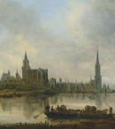 Вид на Эммерих. 1645. Музей искусств. Кливленд