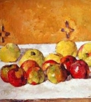 Яблоки и персики