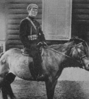 Д. Сухэ-Батор - Главнокомандующий Монгольской Народной армией. Алтан-Булак. 1921 г.