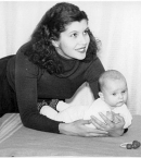 Вера Сотникова с сыном