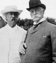 Марк Твен и Генри Роджерс. 1908  
