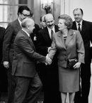 Горбачев_13_на встрече с Маргарет Тэтчер, 1990