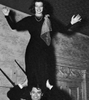Хепберн_8_с Кэри Грантом на съемках фильма «Праздник», 1938