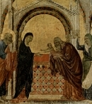 «Сретение» (Дуччо, «Маэста», фрагмент, 1308—1311)