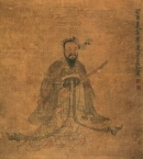 Цюй Юань_2 портрет поэта, художник Чэнь Хуншу (эпоха Мин)