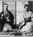 Шаванн Э._3 с супругой во время поездки в Японию 1902 г.