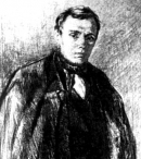Достоевский в 26 лет, портрет Константина Трутовского, 1847