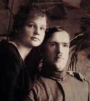 Жуков_10_с женой Александрой Зуйковой, 1920-е