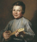 Мальчик с балалайкой, 1835