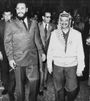 Фидель Кастро и Ясир Арафат