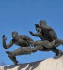 Занкович В.П._3 скульптура «Бег» на стадионе «Динамо» (1980) 