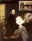 Портрет Золя Э. Мане 1868 г. 