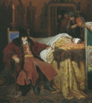 Иоанн Грозный у тела убитого сына (Шварц В. Г., 1864).