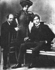  КАЗАЛЬС Пабло с ЭНЕСКУ Джордже и Марией Гай. Бордо 1904