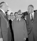 Мухаммед V во время своего визита в США. 5 декабря 1957