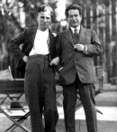 Чарли Чаплин и Эгон Эрвин Киш, 1929 г.