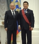 Владимир Путин и Иосиф Кобзон