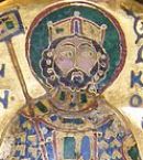 Константин IX (деталь его императорской короны)