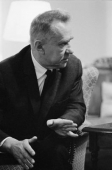 А. Н. Косыгин во время встречи с Линдоном Джонсоном в Гласборо, Нью-Джерси. 1967
