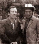 Крамаров_2_Чолпонбек Базарбаев и Савелий Крамаров, 1972 г.