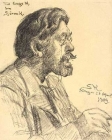 Портрет П.С.Крёйера 1909 г.