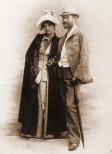 Педер Северин и Мария Крёйеры в Париже (фото 1889 г.)