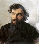 Портрет художника Ивана Павловича Похитонова, 1882 год, холст, масло — Государственная Третьяковская галерея