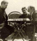 Ленин_16_с Горьким и Богдановім играют в шахматы. Капри, Италия
