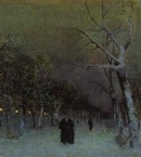 Вечерний бульвар 1883