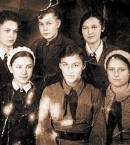 Нонна Мордюкова с братьями и сестрами