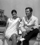 Мастроянни_3_с Анной Кариной в Венеции, 1957