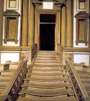 Лестница библиотеки Лауренциана. Флоренция (ок. 1520)