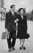 С женой. 1953 г.