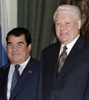Сапармурат Ниязов, Борис Ельцин и Нурсултан Назарбаев