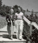 Орлова с мужем, Ессентуки, 1936